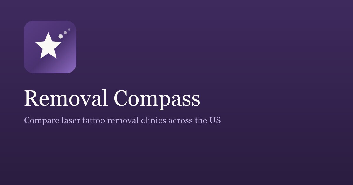 Removal Compass - US tattoo removal directory built by Webmoose